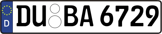DU-BA6729