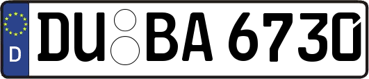 DU-BA6730