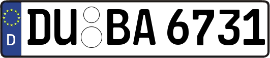 DU-BA6731