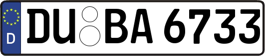 DU-BA6733