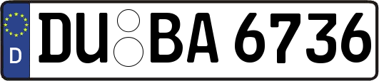 DU-BA6736