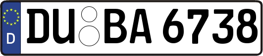 DU-BA6738