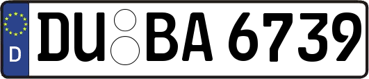 DU-BA6739