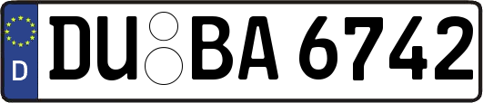 DU-BA6742