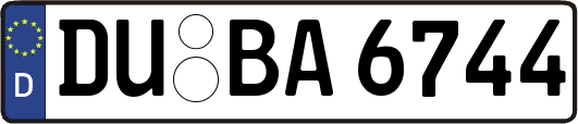 DU-BA6744