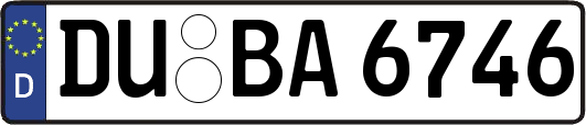 DU-BA6746