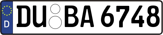DU-BA6748