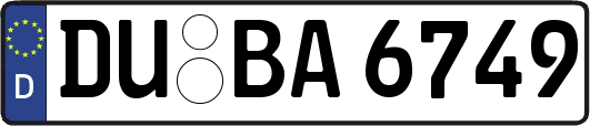 DU-BA6749