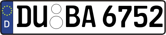 DU-BA6752