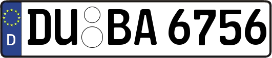 DU-BA6756