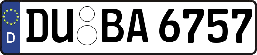 DU-BA6757