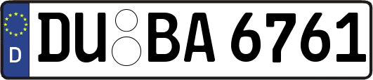 DU-BA6761