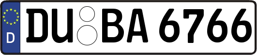 DU-BA6766