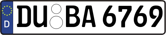 DU-BA6769