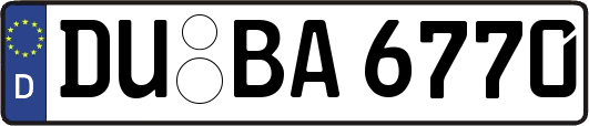 DU-BA6770