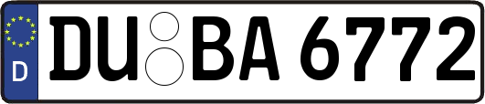 DU-BA6772