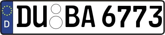 DU-BA6773