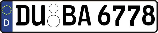 DU-BA6778