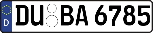 DU-BA6785