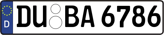 DU-BA6786