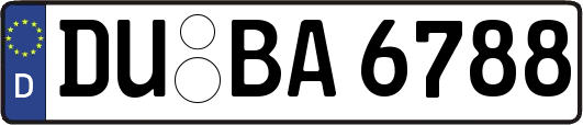 DU-BA6788