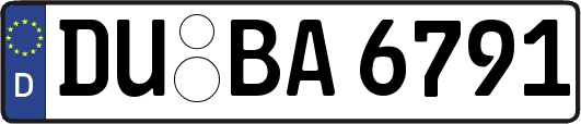DU-BA6791