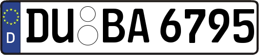 DU-BA6795