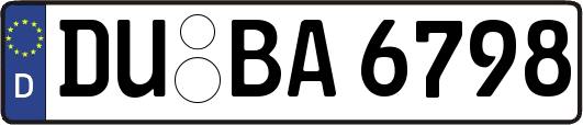 DU-BA6798