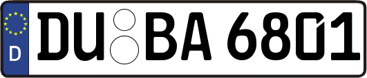 DU-BA6801
