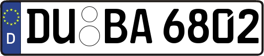 DU-BA6802