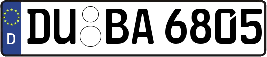 DU-BA6805