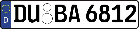 DU-BA6812