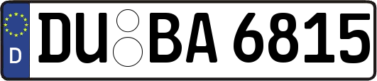 DU-BA6815