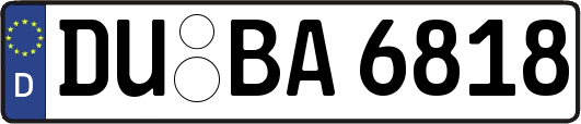 DU-BA6818