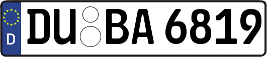 DU-BA6819