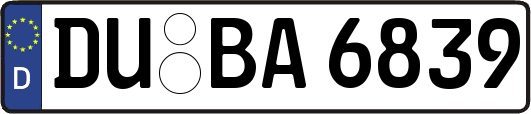 DU-BA6839