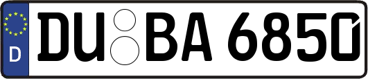 DU-BA6850