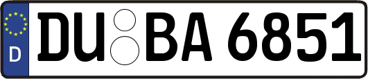 DU-BA6851