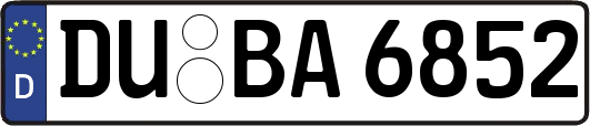 DU-BA6852