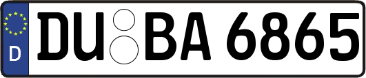DU-BA6865