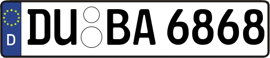 DU-BA6868
