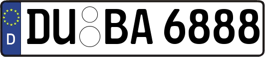 DU-BA6888