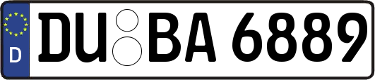 DU-BA6889