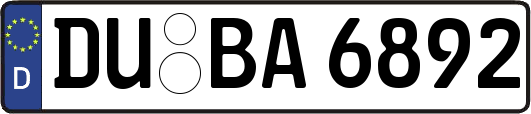 DU-BA6892