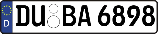 DU-BA6898