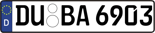 DU-BA6903