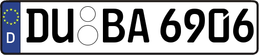 DU-BA6906