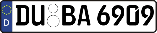 DU-BA6909
