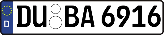 DU-BA6916