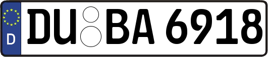 DU-BA6918